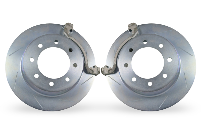 Ford F-250 Brake Rotors (2) - Rear - Baer Brakes - Big Claw HD - Zinc-Plated - `13-`22